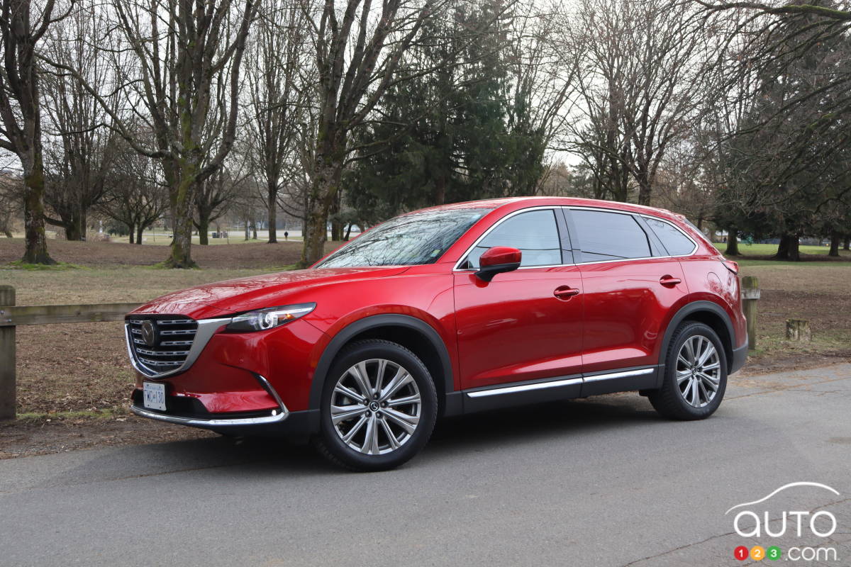 Mazda CX-9 Signature 2023 essai routier : partir en beauté